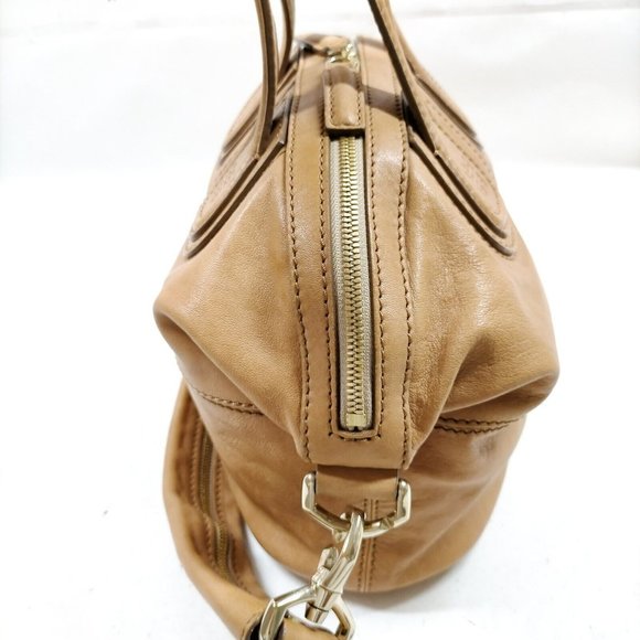 Auth Givenchy Hand Bag Beige Leather #61178G27 - Picture 3 of 9